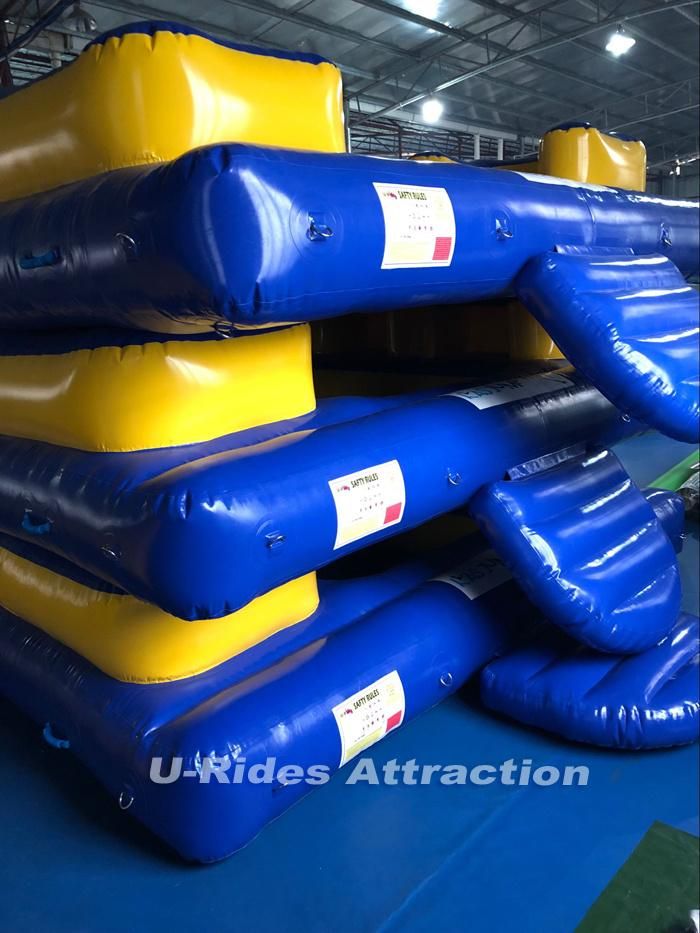 6 seat water float island water sofa lounge water play equipment for party