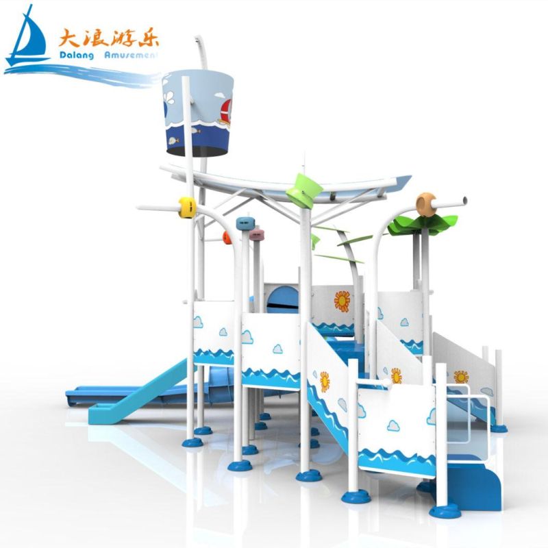 Aqua Park Equipment+Aqua Park Water Park Fiberglass Playground Water Slide for Kids