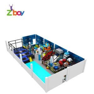 Most Popular Interesting Durable Kids Indoor Soft Plastic Slide Indoor Playground for Sale