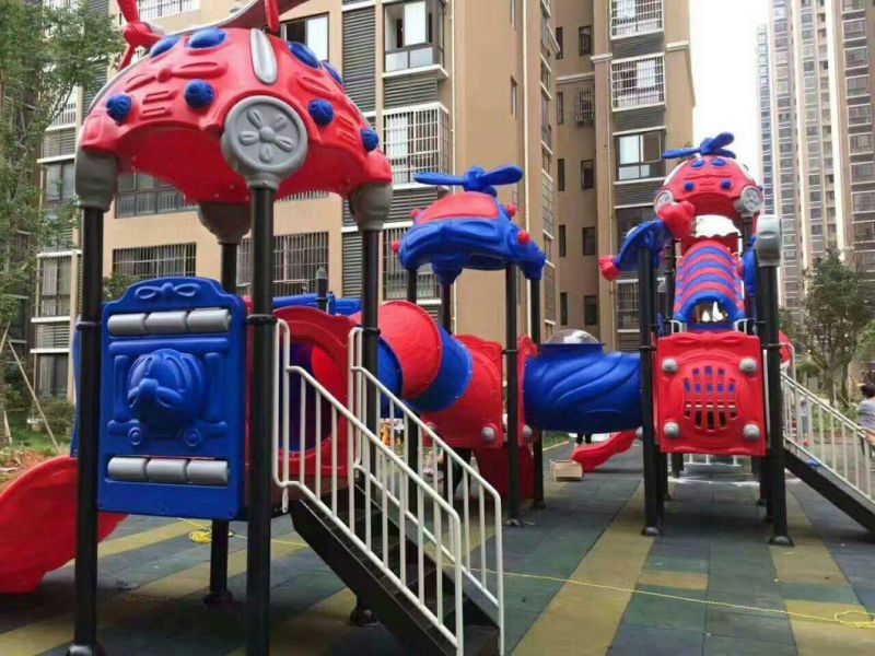 LLDPE Fashion Design Kids Plastic Outdoor Playground Equipment (TY-F08801)