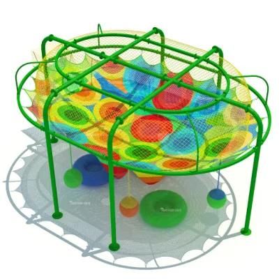 Stabilized Nylon Polyester Rope Net Rainbow for Children