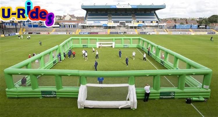 Cheap Wholesale Inflatable Soccer Arena Human Football Soccer Mannequin With Net