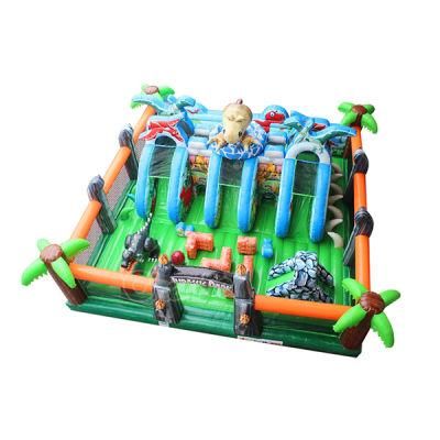 2018 New Design Jurrasic Park Inflatable Outdoor Playground Chob575