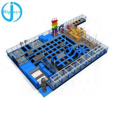 Indoor Playground Equipment Mini Kids Jumping Bed for Sale