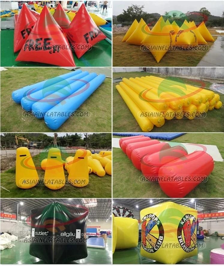 Floating Sport Inflatable Water Buoy Tube Inflatable Water Cylinder Buoy