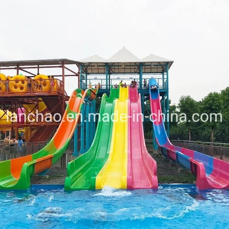 Combined Fiberglass Aqua Park Water Slide