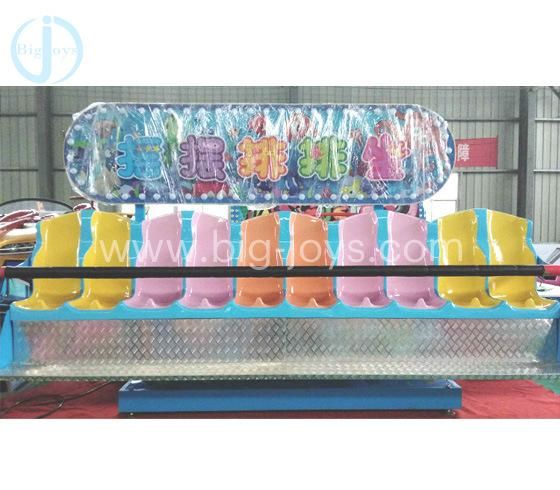 Kids Attraction Funfair Equipment Crazy Wave Mini Miami Rides for Sale