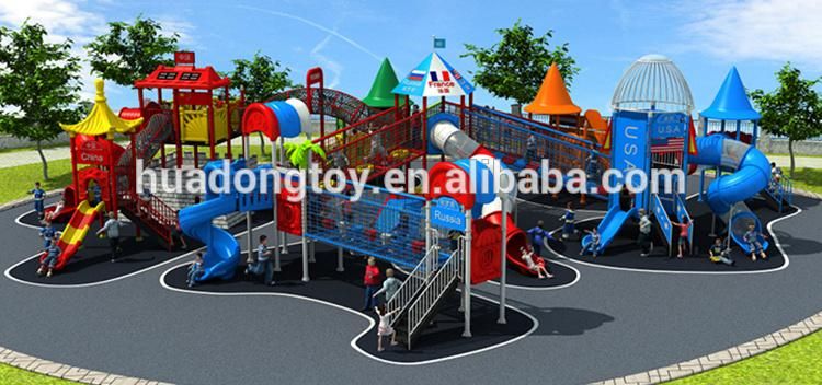 Professional Top Children Outdoor Playground Building Equipment