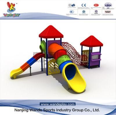 Plastic Kids Slide Amusement Park Children Outdoor Playground Equipment