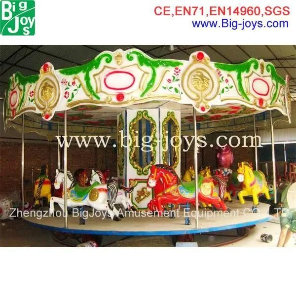 Rotary Carnival Rides Kids Horse Carousel for Sale
