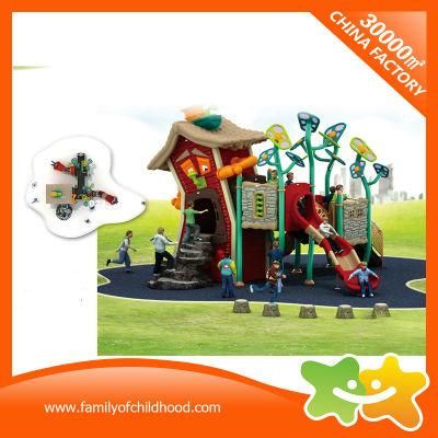 Skew House Mini Outdoor Playground Plastic Slide for Kids