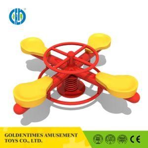 Manufacture Selling Children Outdoor Playground Motor-Driven Seesaw