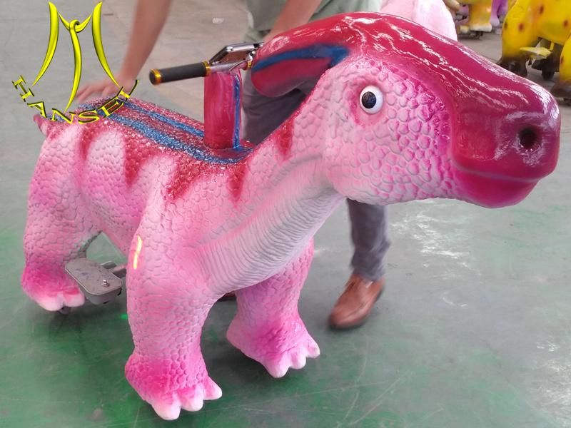 Hansel Dinosaur Park Electric Walking Animal Scooter Ride on Dinosaur