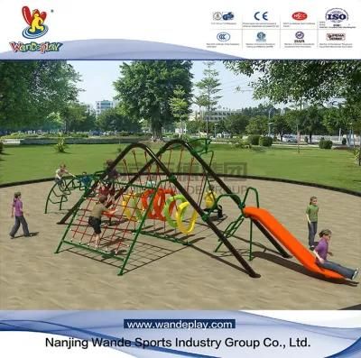Wandeplay Climbing Equipment Amusement Park Children Outdoor Playground Equipment with Wd-Tn0208