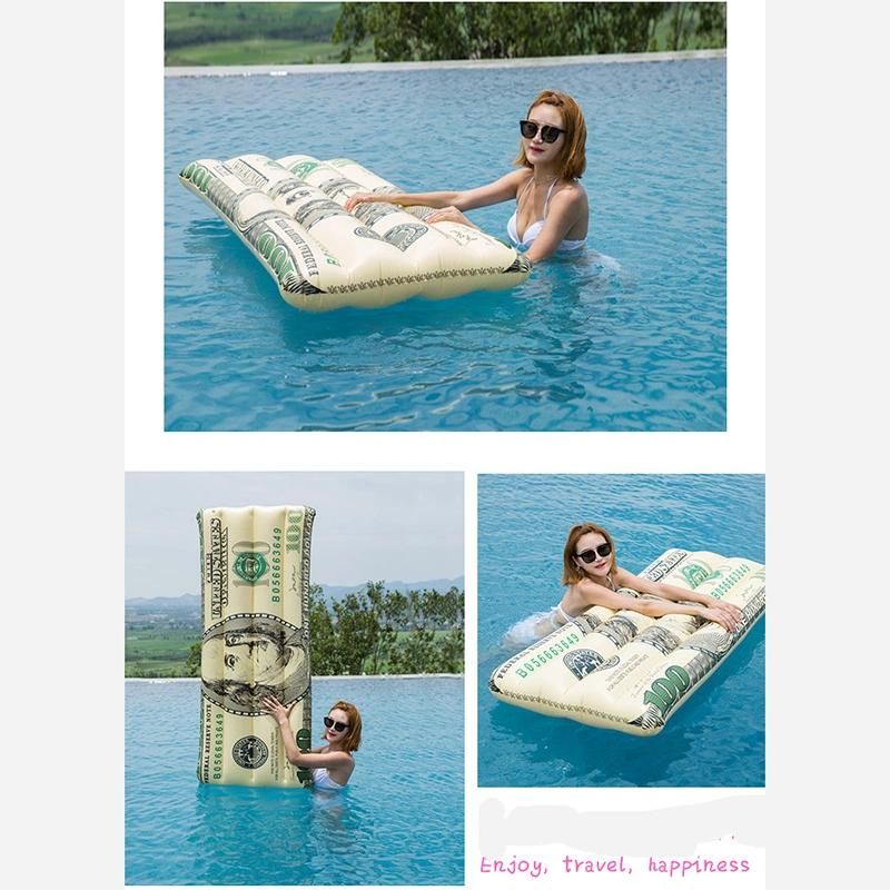 Summer Water Play Toys Inflatable Swimming Pool USD Dollar Pool Float for Adult