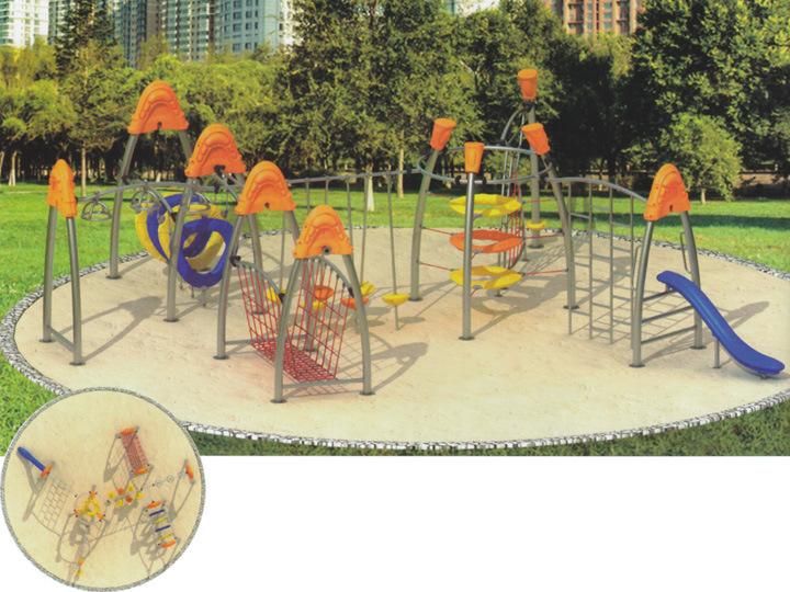 Outdoor Climbing Playground Games for Kids
