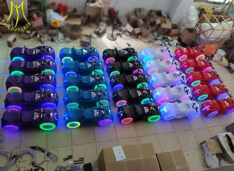 Hansel Shopping Mall Kids Amusement Prince Motorcycle Tron Bikes