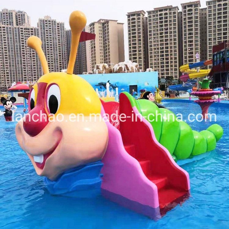 Kids Small Water Park Slide Fiberglass Family Pool Slide
