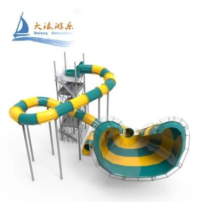 Fiber Glass Material Water Play Equipment Park