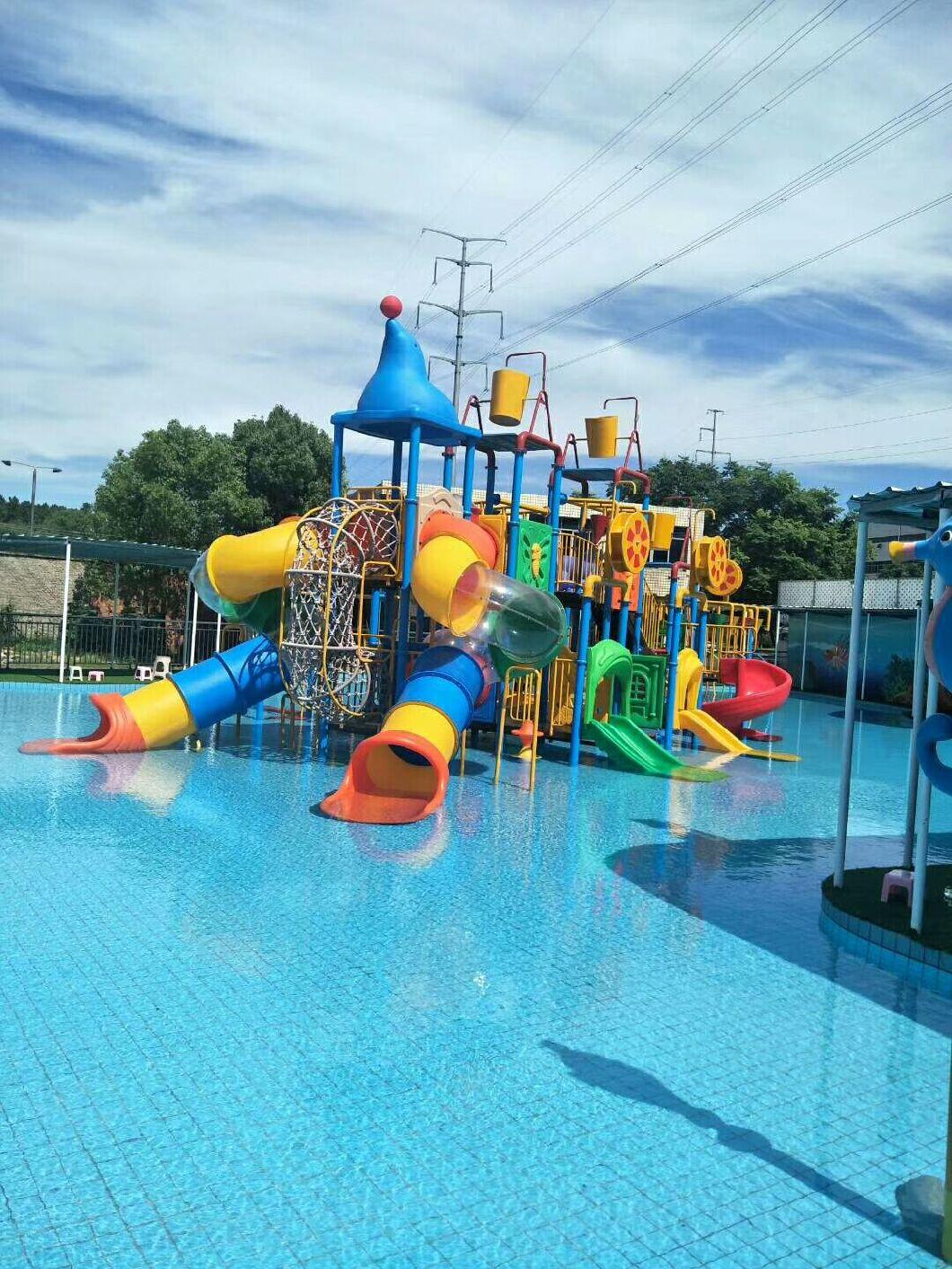 Colorful Multifunction Steel Tube Water Park