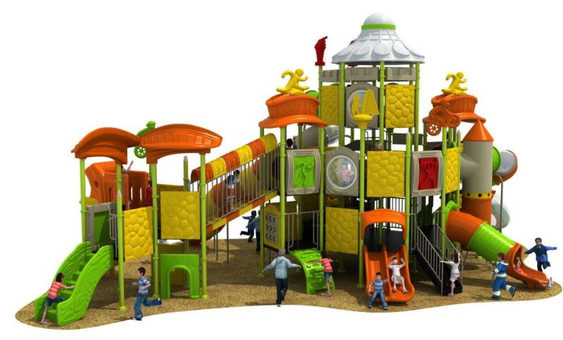 Sports Series Outdoor Playground Kids Slide Equipment