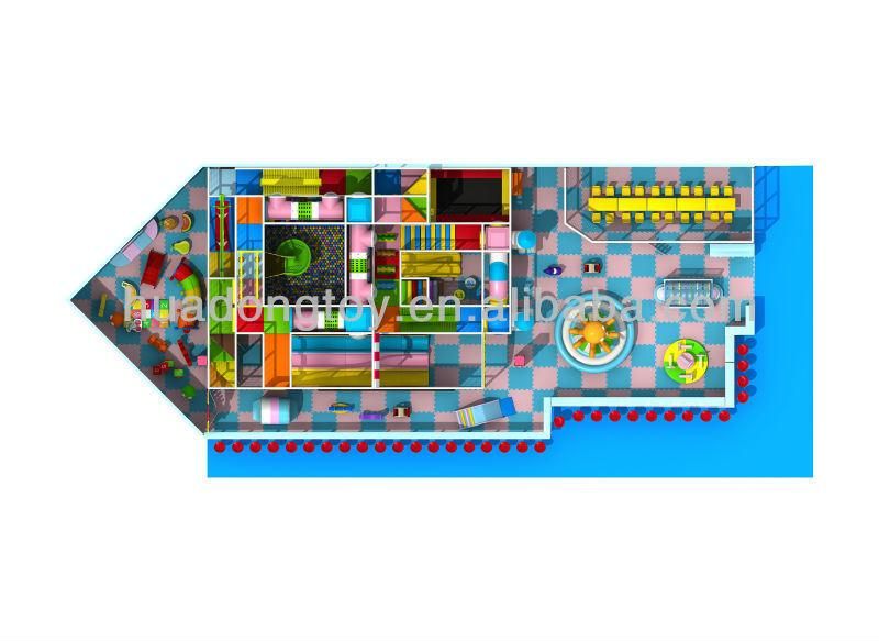 Children′s Playing Naughty Fort Indoor Playground