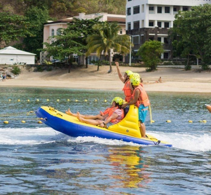 6 Riders Inflatable Towable Bandwagon Boat, Inflatable UFO Sofa