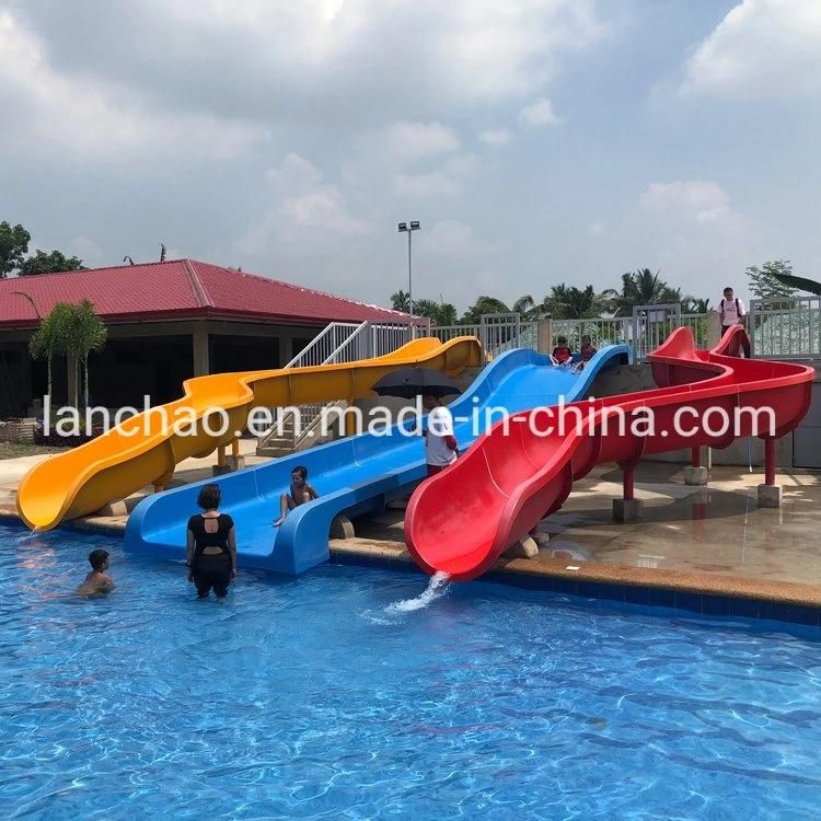 Swimming Pool Kids Water Park Slide Equipment