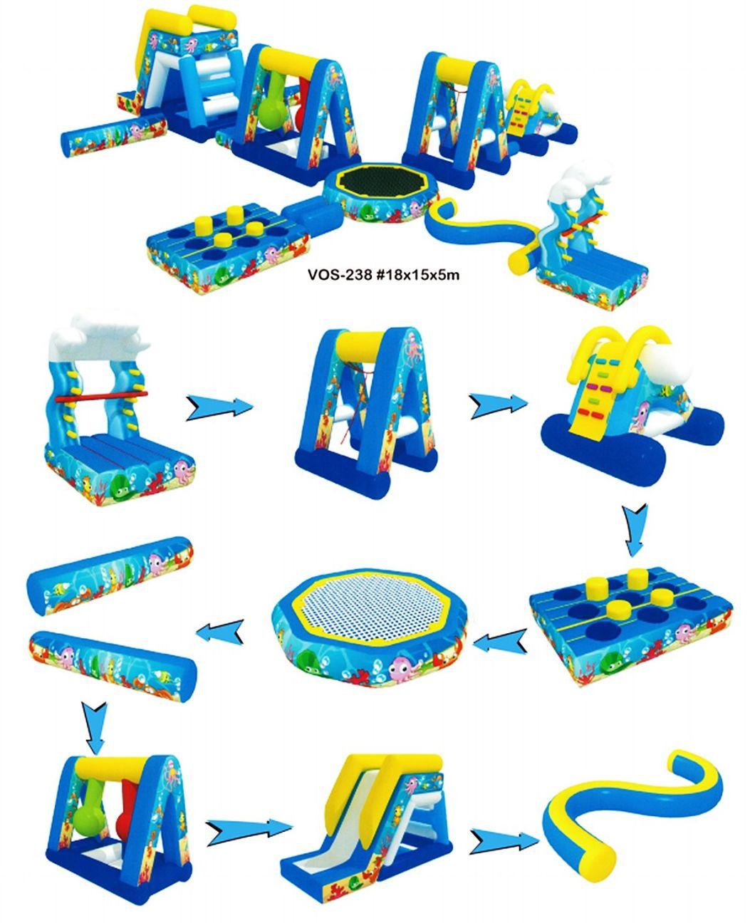 Party Games Outdoor Inflatable Obstacle Course Obstacle Course Equipment Inflatable Park