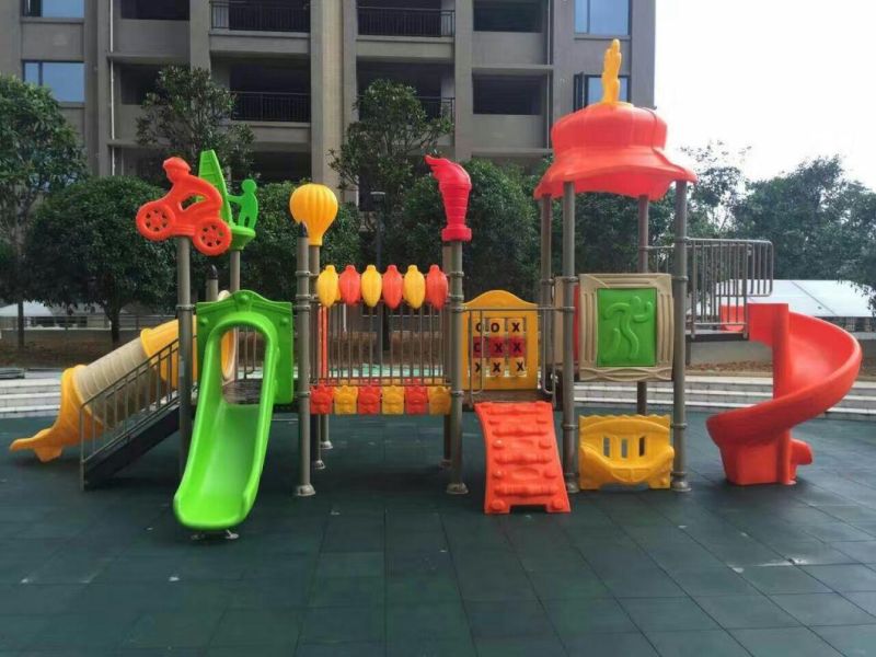 Children Baby Swing and Slide Outdoor Playground Equipment, Slide Ladder Plastic Slide