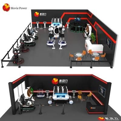China Manufacturer Vr 9d Indoor Amusement Park Exciting Roller Coaster