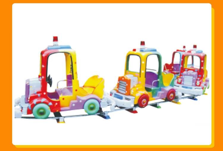 Wooden Boat Amusement Kids Ride Equipments Electric Tourist Trackless Track Train (KL6056)