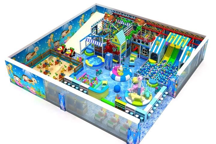 Indoor Adventure Playground with Millions Balls