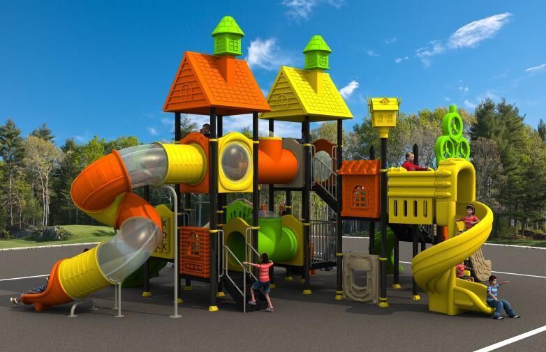 Huadong Villa Series Outdoor Playground Slide Amusement Equipment
