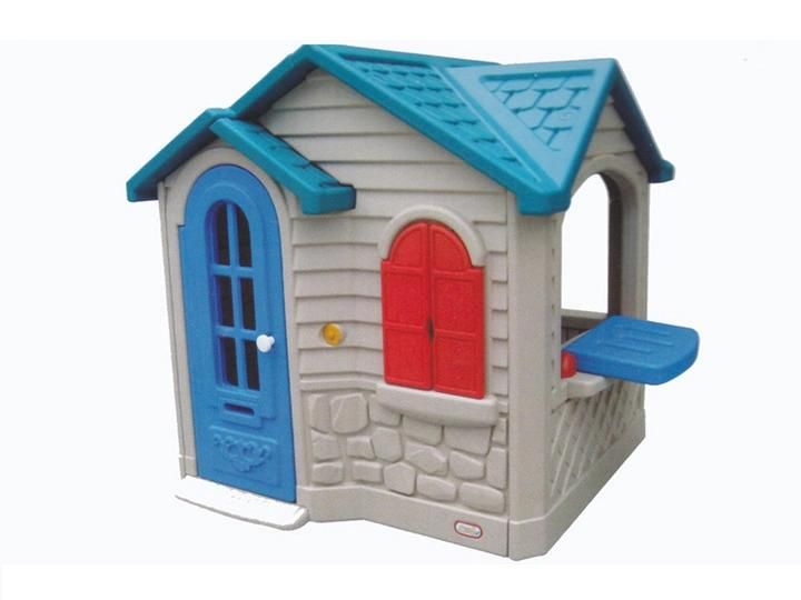 Children Plastic Playhouse with Doorbell, Colorful Plastic Children Playhouse