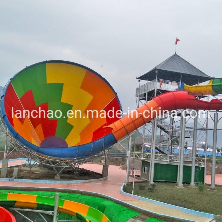 Water Amusement Park Equipment Big Size Water Slide