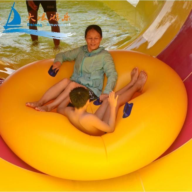 Small Trumpet Water Slide with Skin Raft