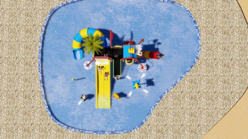 Water Game Plastic Slide Prices Water Park Design