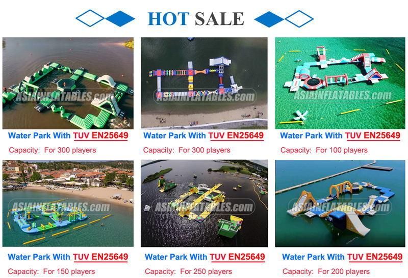 Water Playground Inflatable Sports Water Park Aqua Park with Obstacle Courses