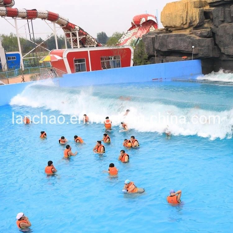 Aquatic Water Park Equipment Artificial Wave Pool