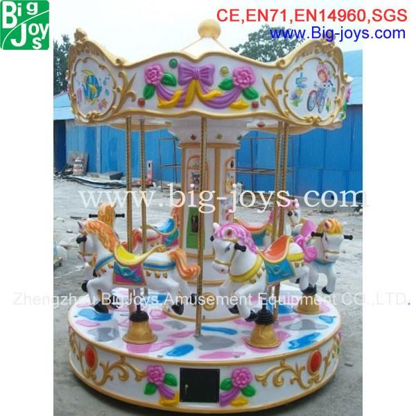 Attractive Design Amusement Park 6 Seats Carousel for Sale (BJ-carousel01)