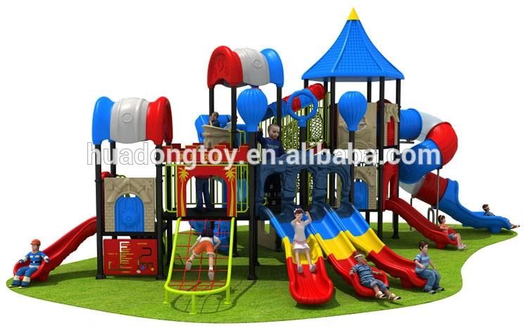 Kids Outdoor Playground Items Large Outdoor Plastic Slide