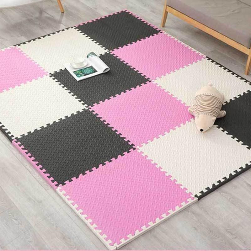 Protective Flooring Mat Set for Gym Equipment Yoga Outdoor Workouts Kids