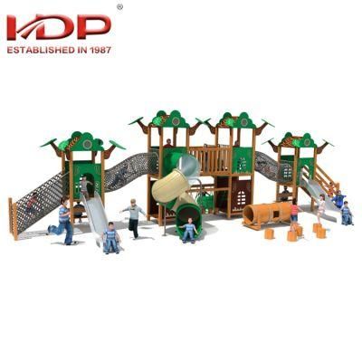 Wooden Outdoor Playground Amusement Equipment for Kids