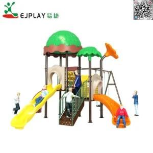 Factory Supply Small Playground Slide with Swing