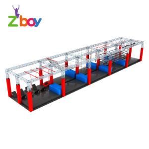Popular Adult Adventure Ninja Warrior Course for Trampoline Park Indoor
