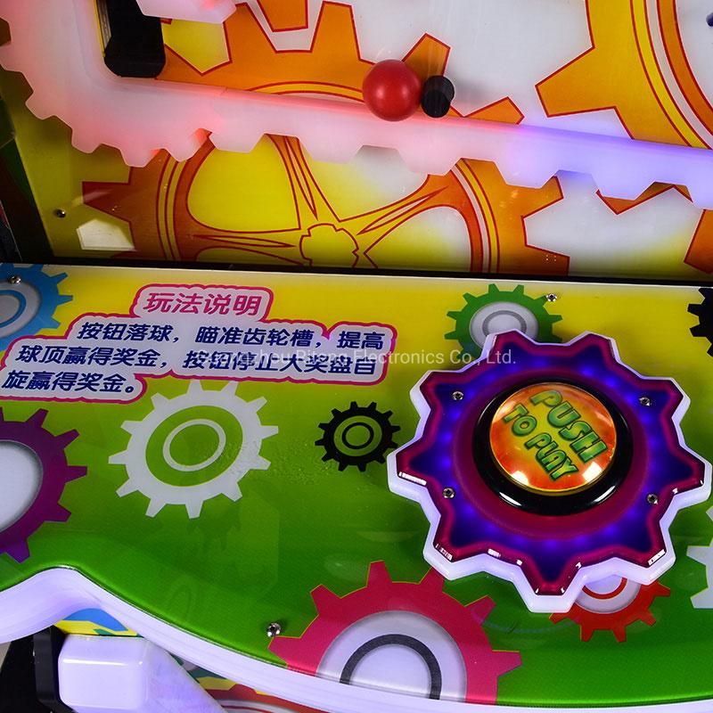 Coin Operated Ball Drop Lottery Arcade Game Redemption Game