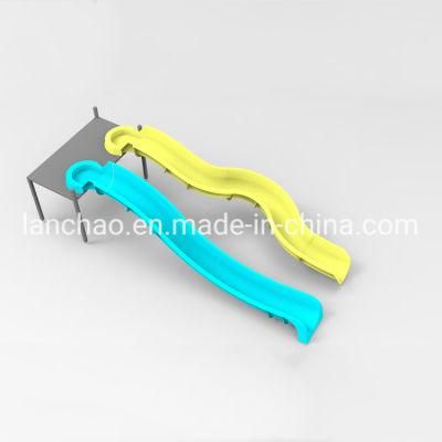 Family Fiberglass Water Slide for Swimming Pool