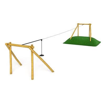 Adventure Park Playground Extreme Roller Coaster Zip Line Outdoor Playground for Children
