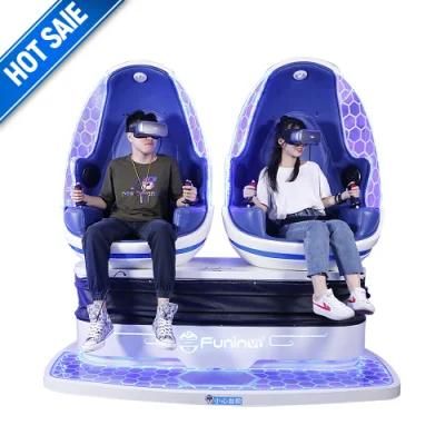 360 Degree Electric Platform 3 Seats 9d Vr Egg Cinema